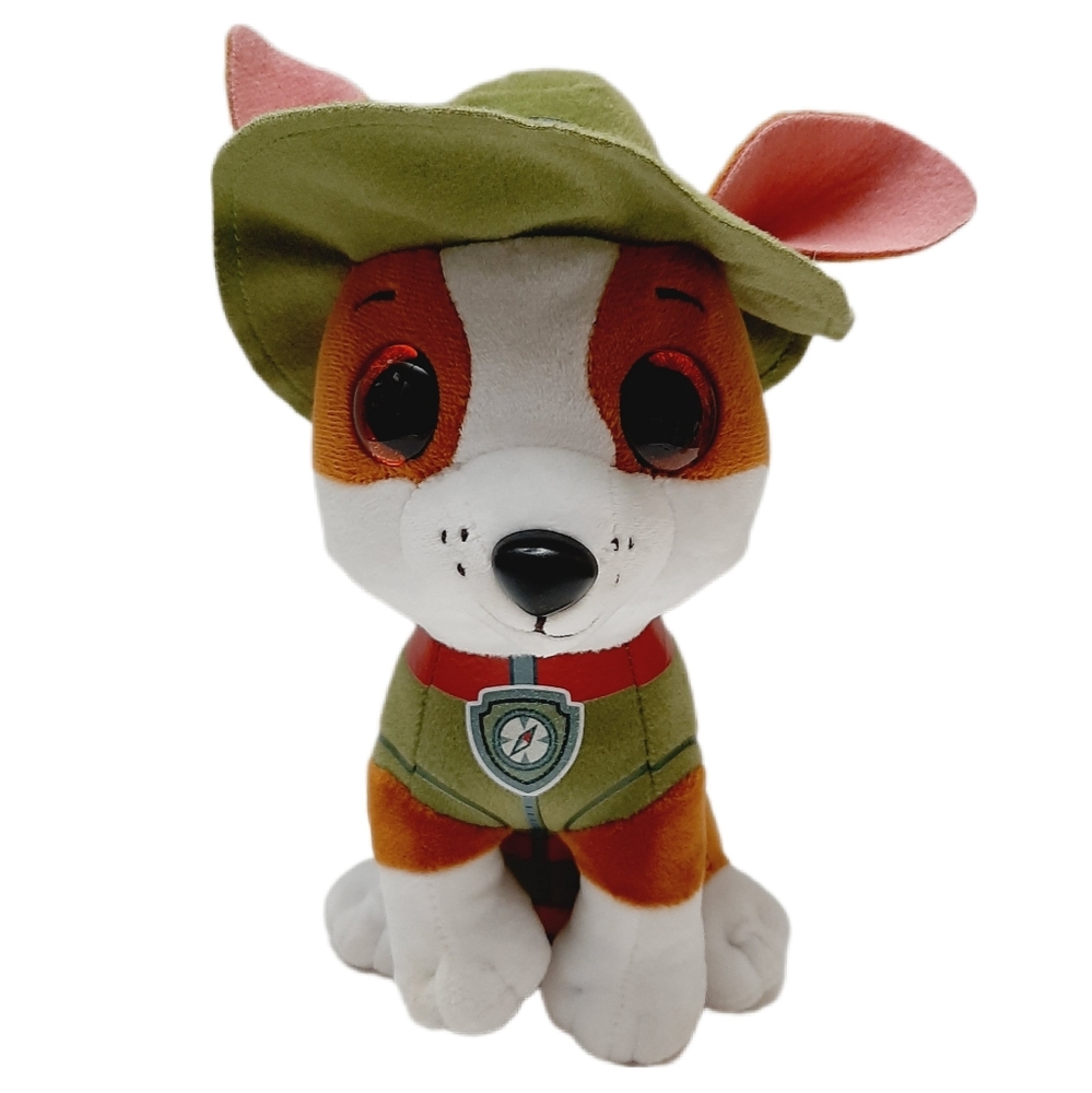 🍒 TY Beanie Baby 9" Paw Patrol Tracker Chihuahua Dog Plush Soft Kids Toy